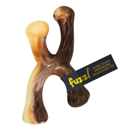 Fuzzl Ultra Tough Nylon Crossbone Dog Toy