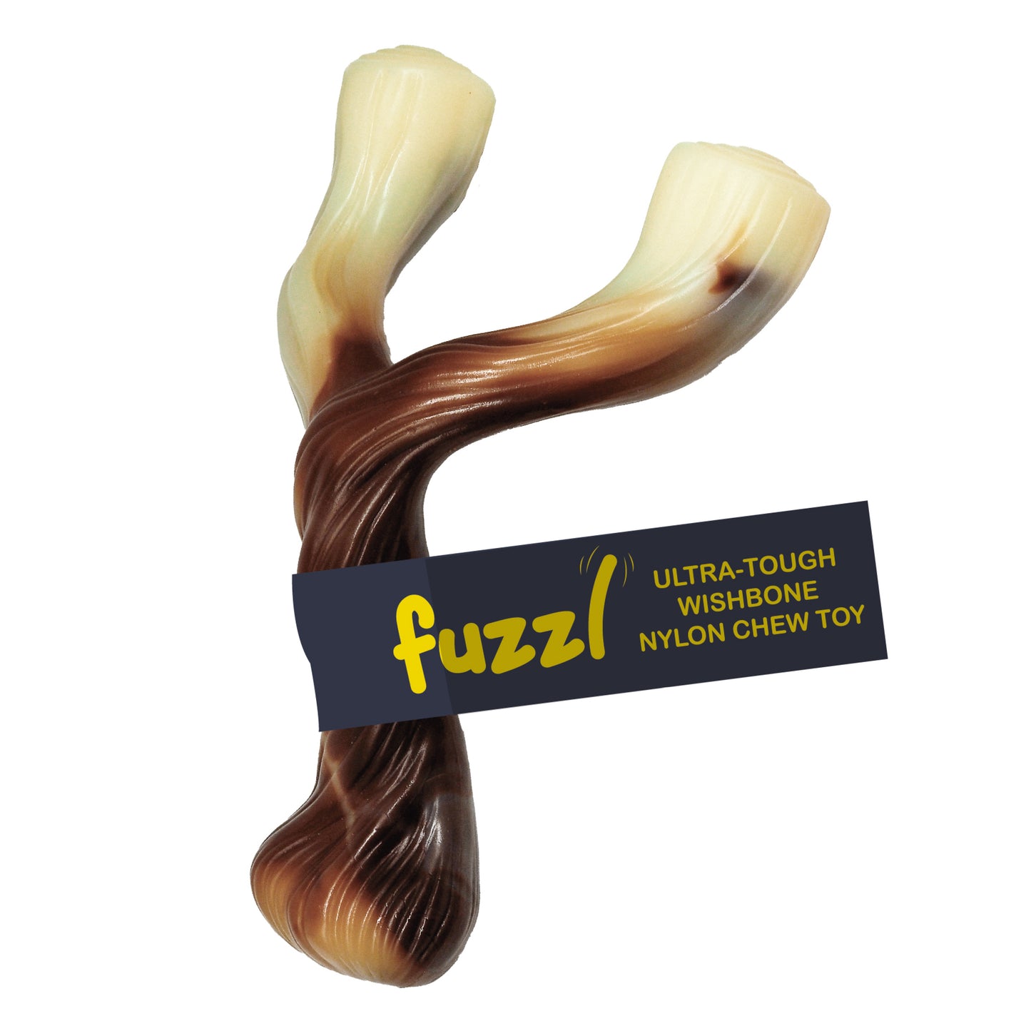 Fuzzl Ultra Tough Nylon Wishbone Dog Toy