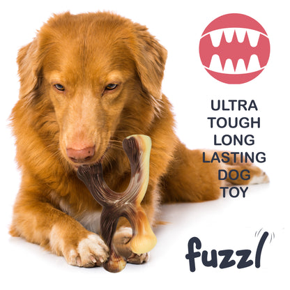 Fuzzl Ultra Tough Nylon Crossbone Dog Toy