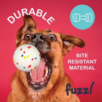 Fuzzl Ultra Tough ETPU Dog Balls - 2 Pack