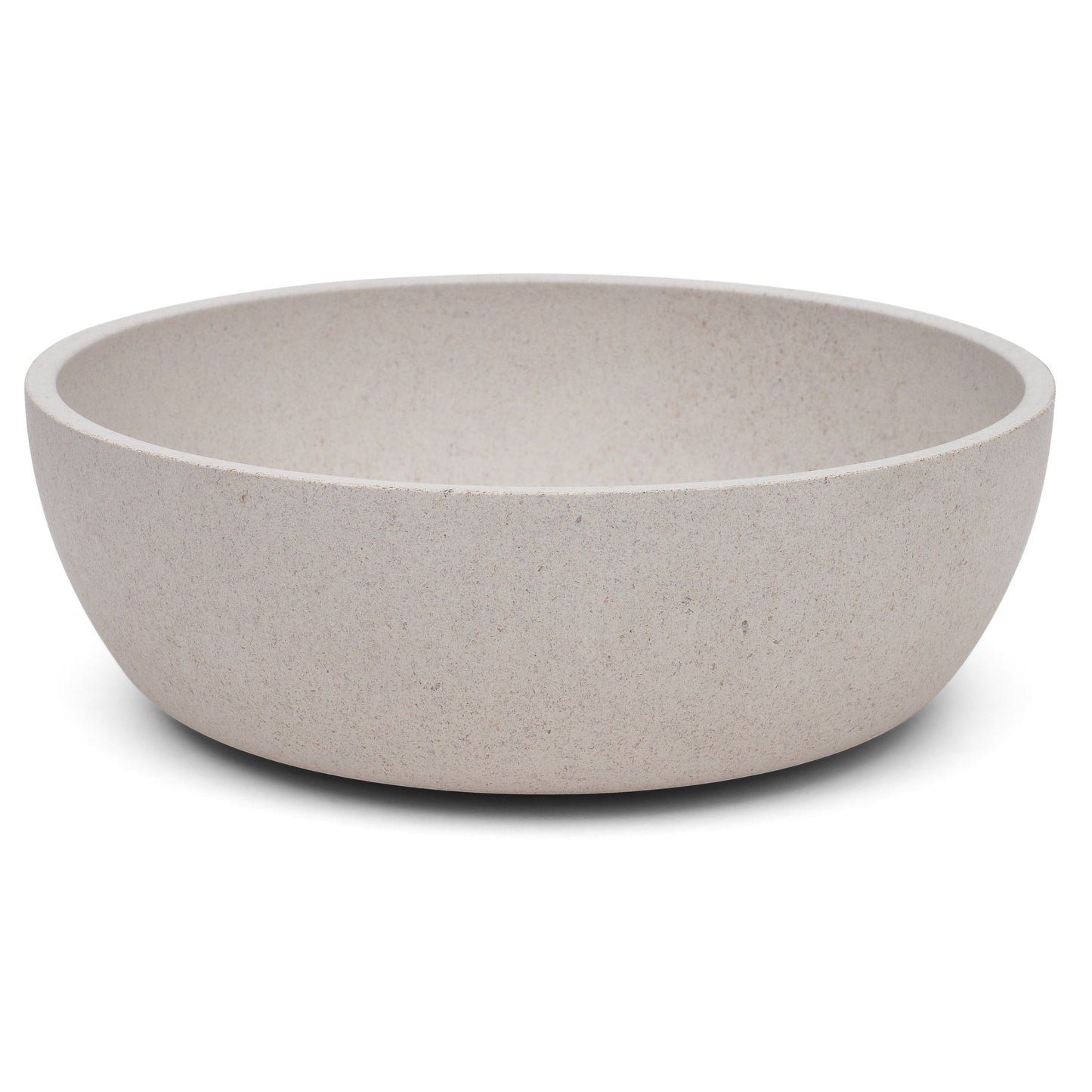 Fuzzl Bamboo Dog Bowls - Stone - 17cm Medium