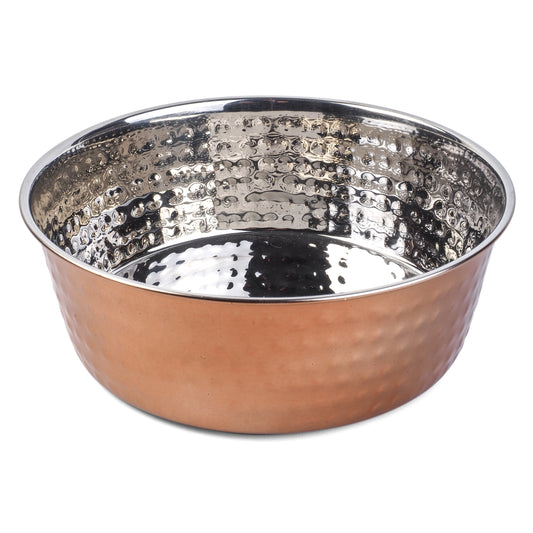 Fuzzl Copper Dog Bowl 17cm Medium