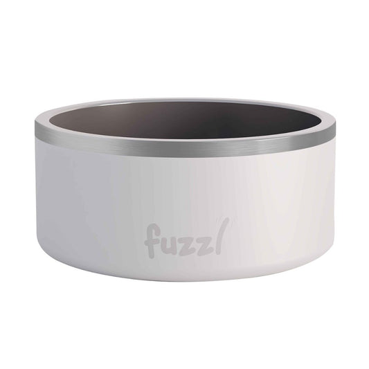 Fuzzl Titan Thermal Bowl 20cm - Matt Black Insultated Thermal Dog Bow